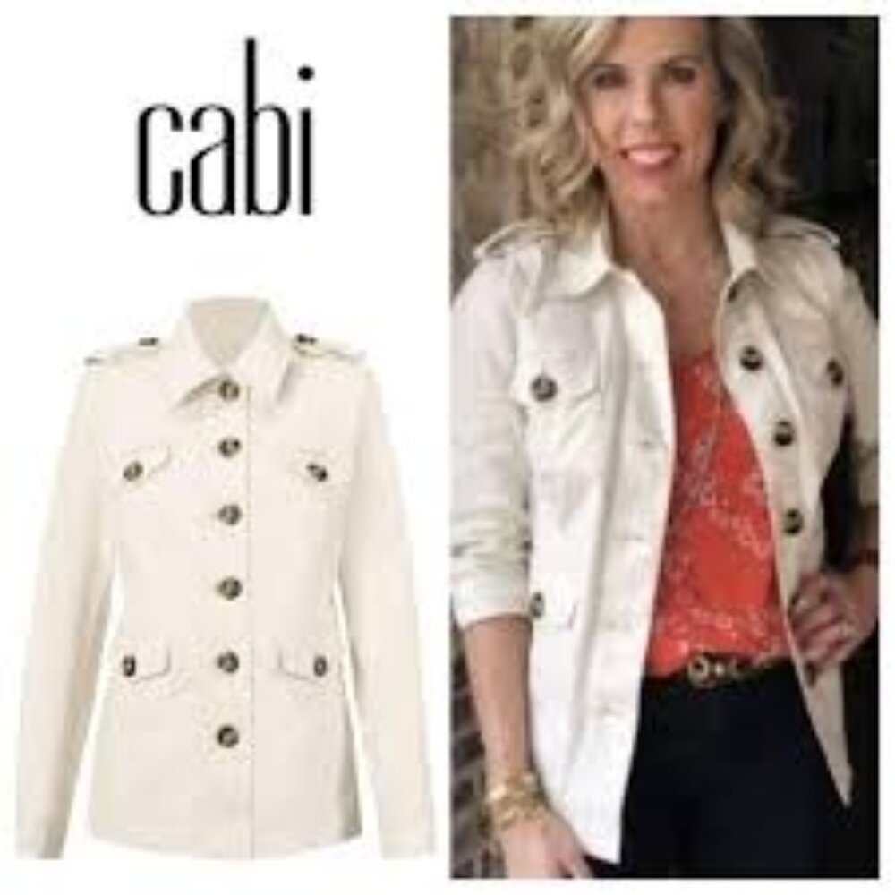 cabi 5659 Kenya Safari Jacket Medium